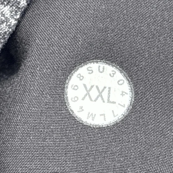 Lululemon Jacket Mens 2XL Gray Full Zip Surge Hooded Sweatshirt Athletic Running - Picture 7 of 14